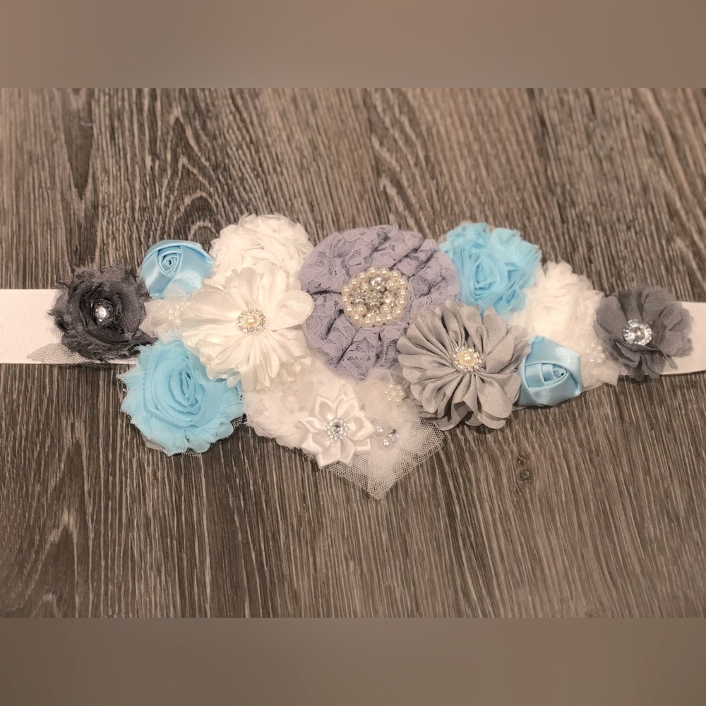 NEW handmade maternity sash